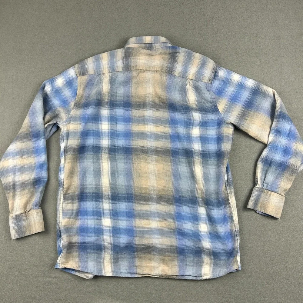 Peter Millar Shirt Mens XL‎ Crown Crafted Trento Italian Flannel Plaid Button Up